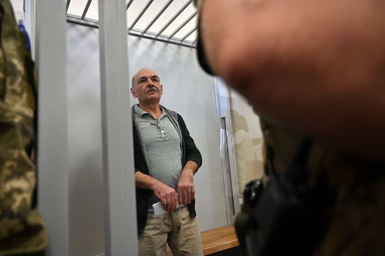 Владимир Цемах в зале суда в Киеве