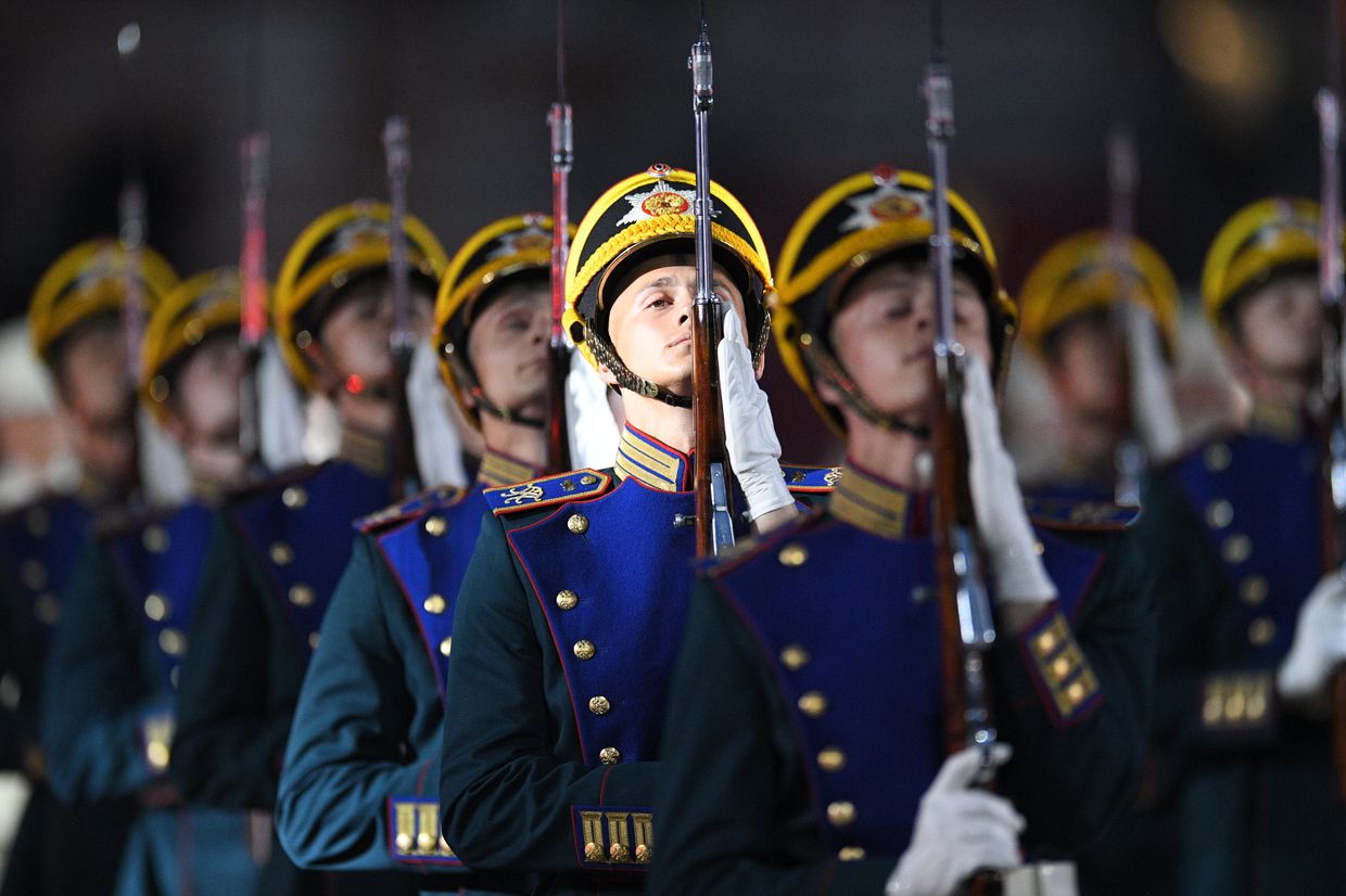 Церемония открытия фестиваля Спасская башня
