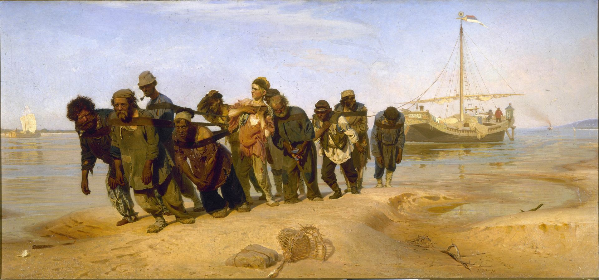 «Бурлаки на Волге» - ИноСМИ, 1920, 06.04.2021