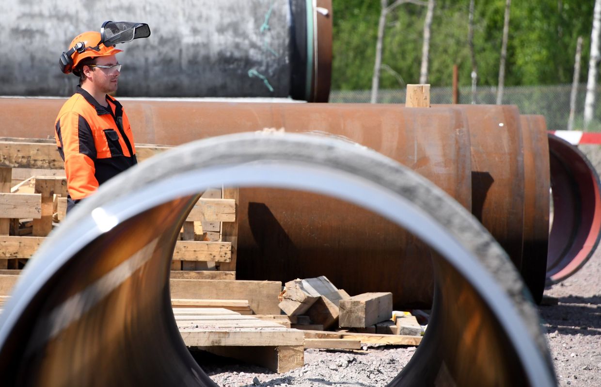 Строительство газопровода Северный поток-2 в Ленинградской области Строительство газопровода Северный поток-2 в Ленинградской области