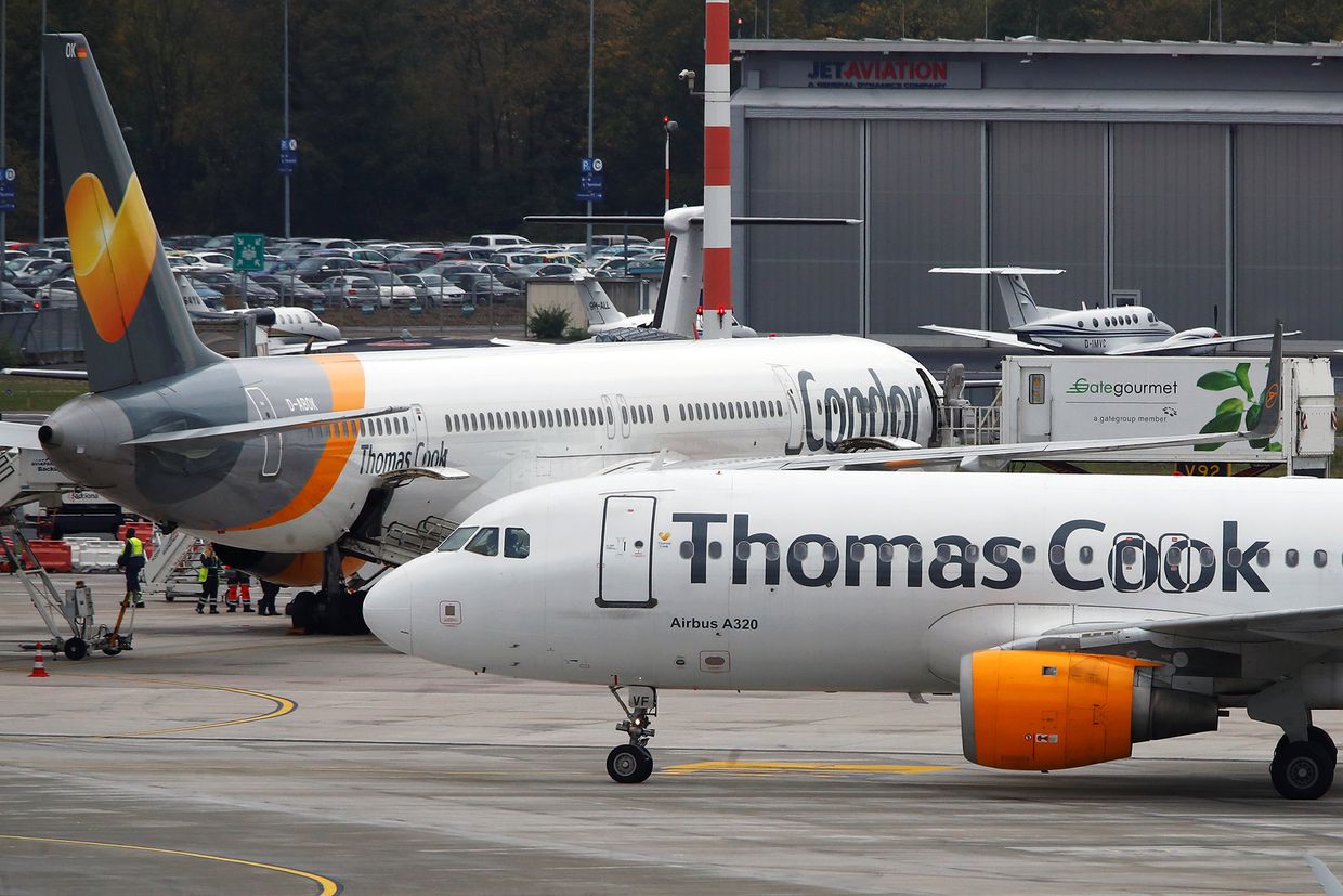 Airbus A320 авиакомпании Thomas Cook Airlines
