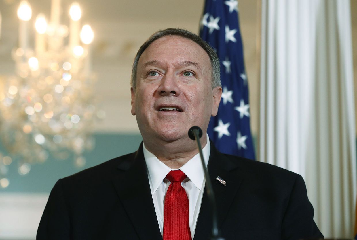 Государственный секретарь США Майк Помпео