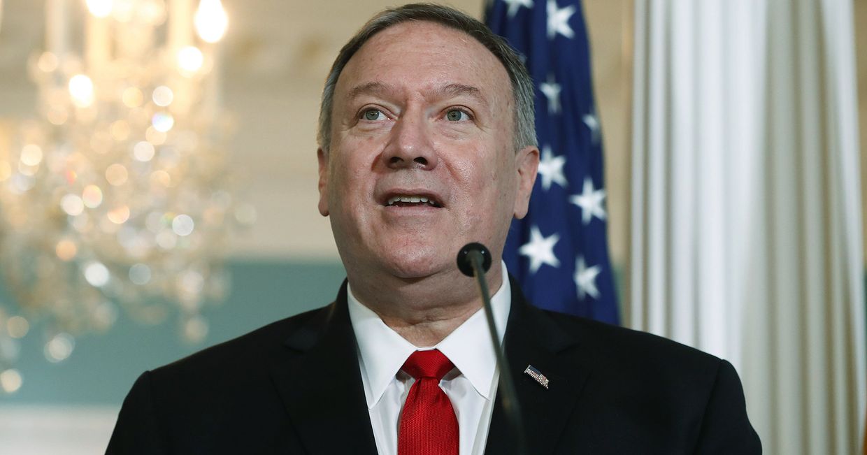 Государственный секретарь США Майк Помпео