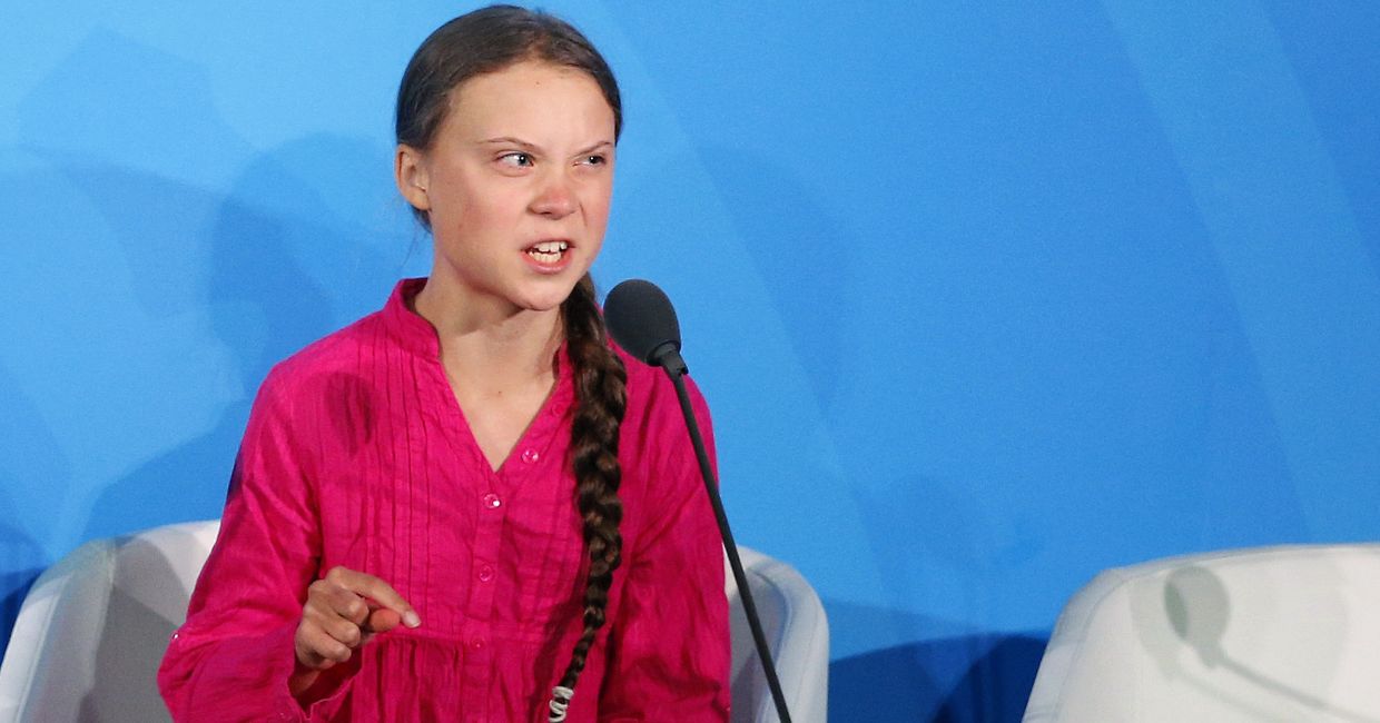 Экологическая активистка Грета Тунберг
