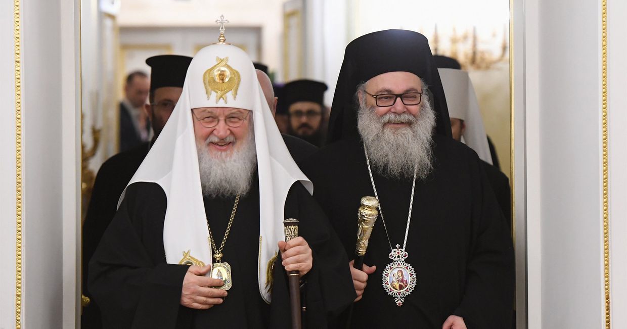 Патриарх Кирилл встретился с зарубежными религиозными деятелями