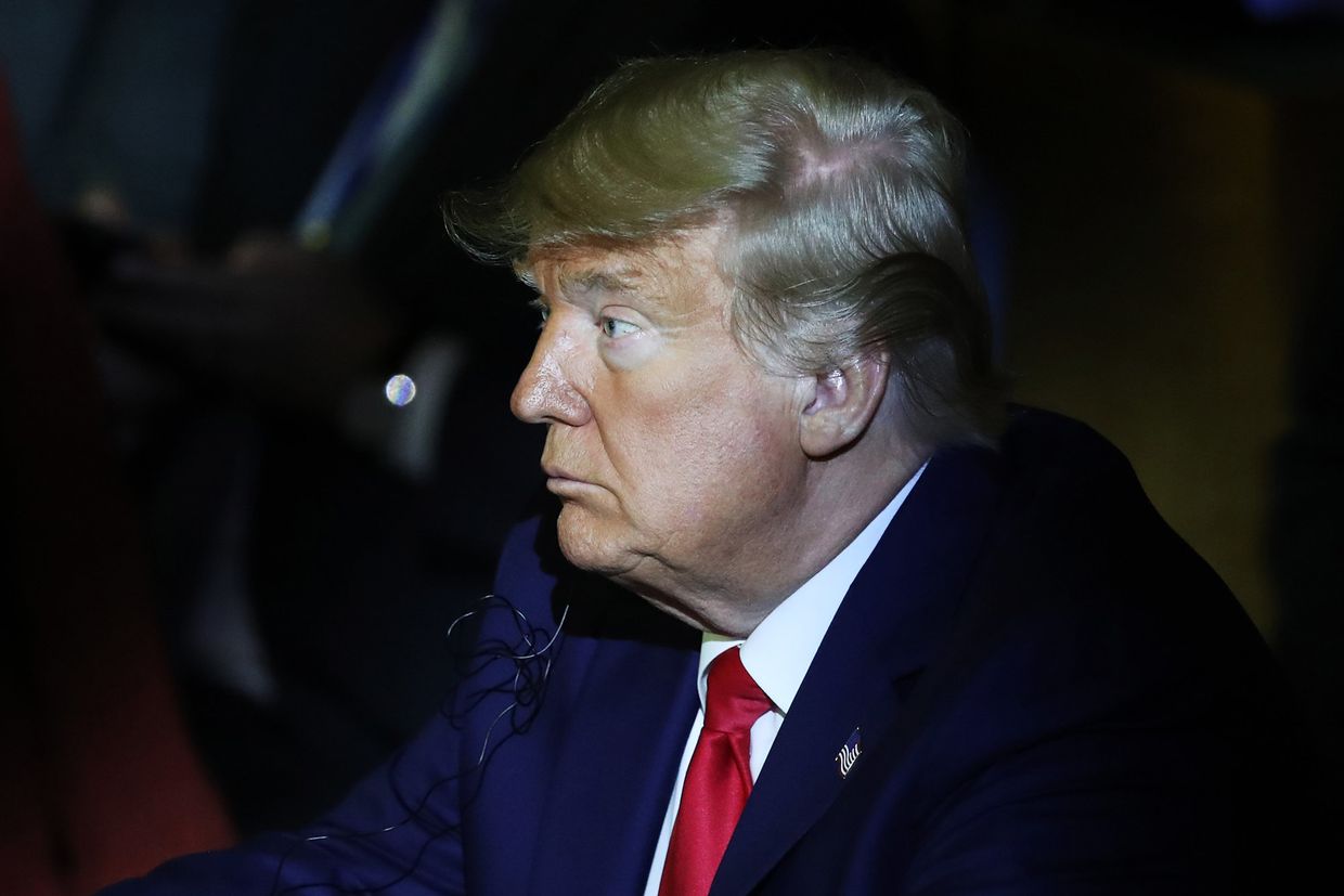 Президент США Дональд Трамп во время Генеральной Ассамблеи ООН в Нью-Йорке