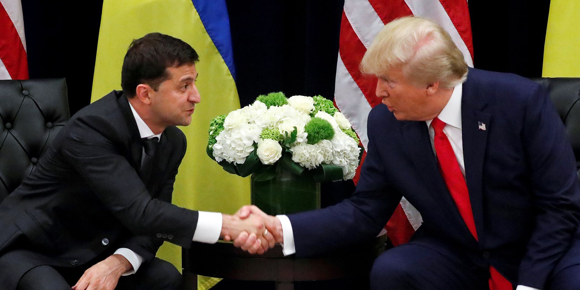 Президент Украины Владимир Зеленский и президент США Дональд Трамп - ИноСМИ, 1920, 30.03.2024