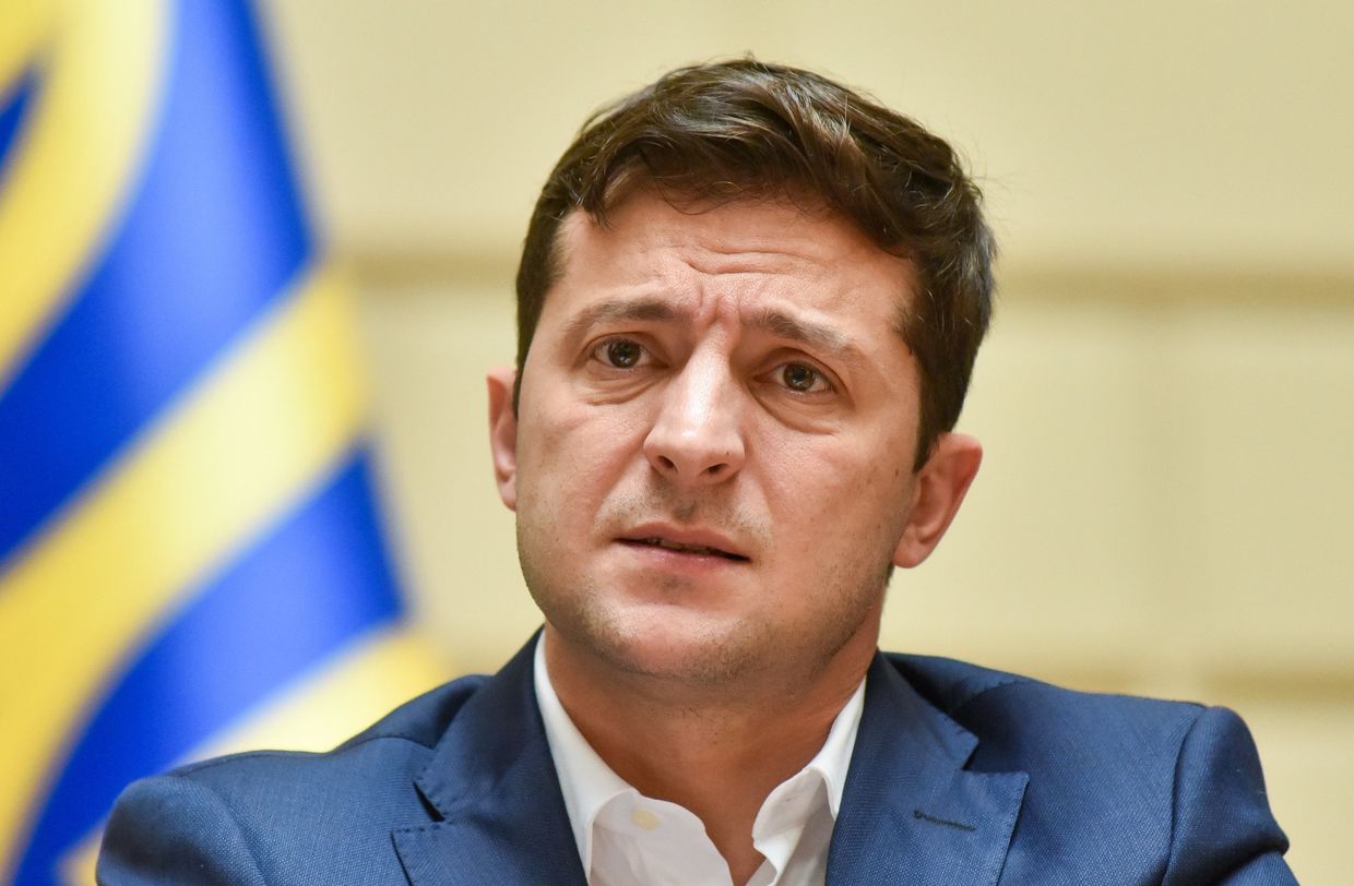 Рабочая поездка президента Украины В. Зеленского во Львов