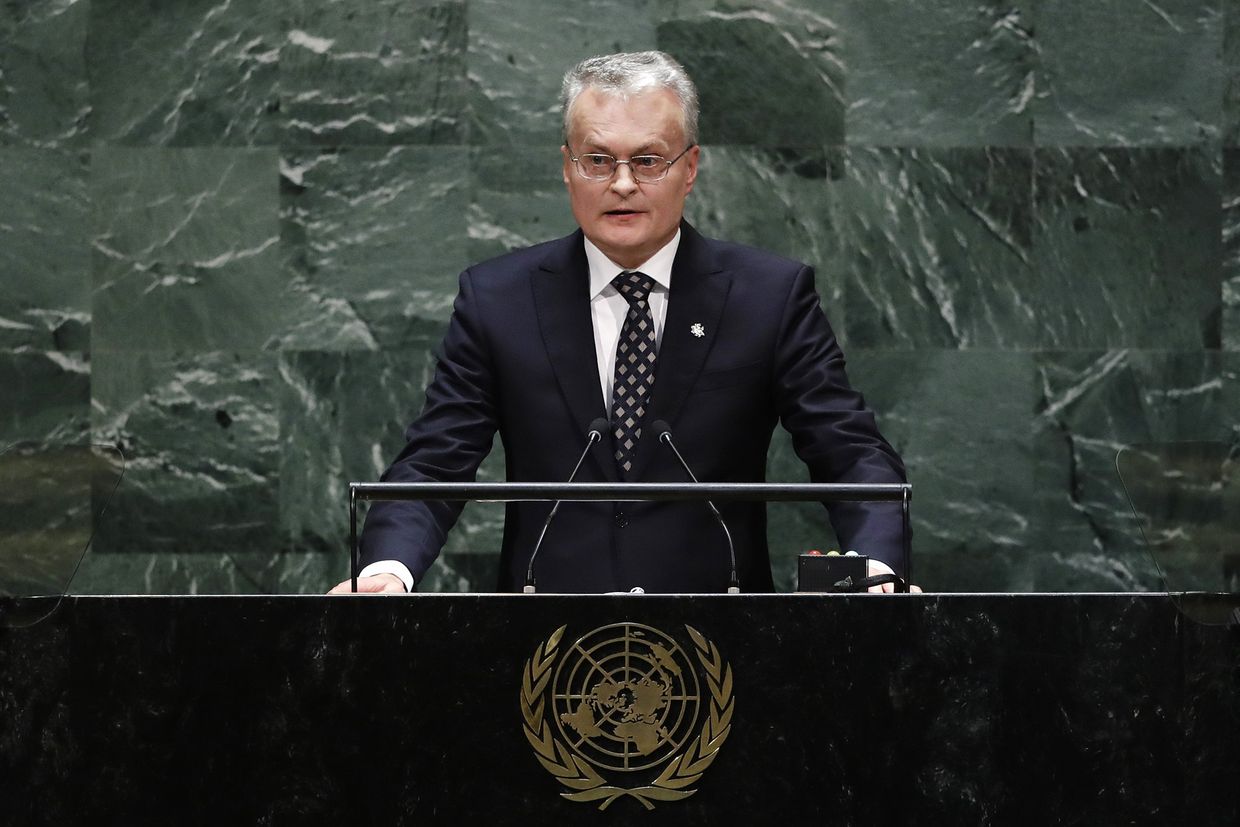 Президент Литвы Гитанас Науседа