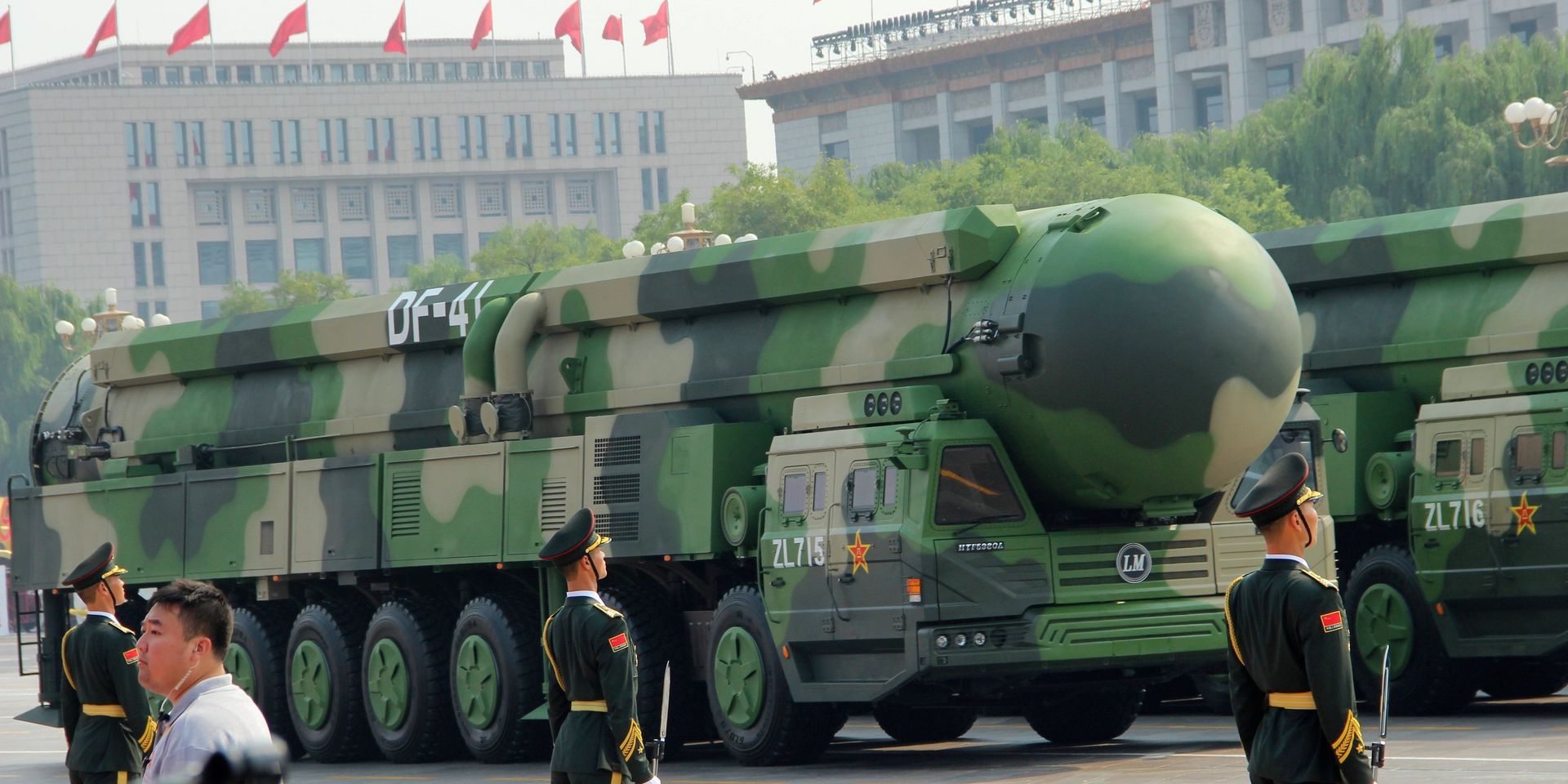 Межконтинентальная баллистическая ракета DF-41 на военном параде - ИноСМИ, 1920, 09.02.2021