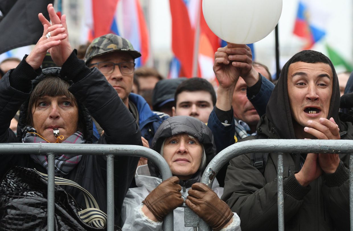 Митинг в поддержку фигурантов московского дела