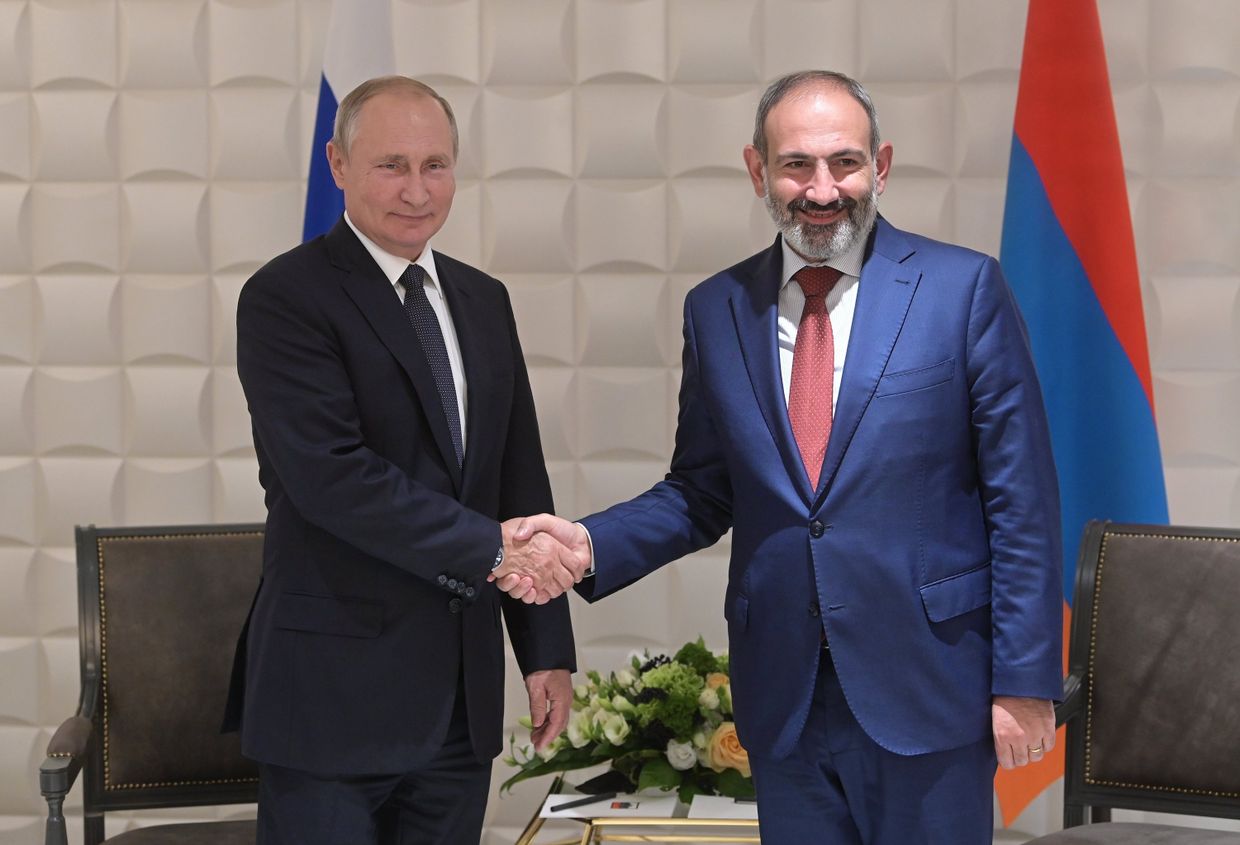 Рабочий визит президента РФ В. Путина в Армению