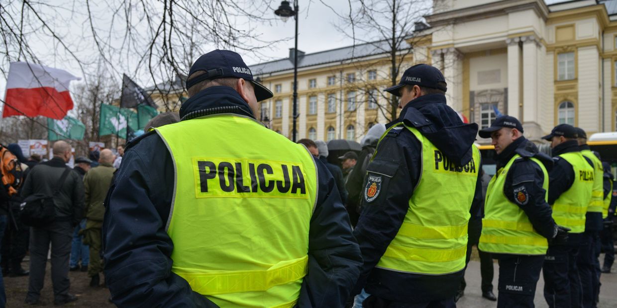 Митинг в Варшаве против возросшего числа украинских мигрантов