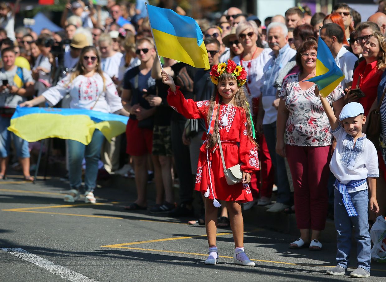 Празднование Дня независимости Украины