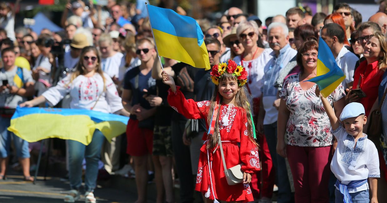 Празднование Дня независимости Украины