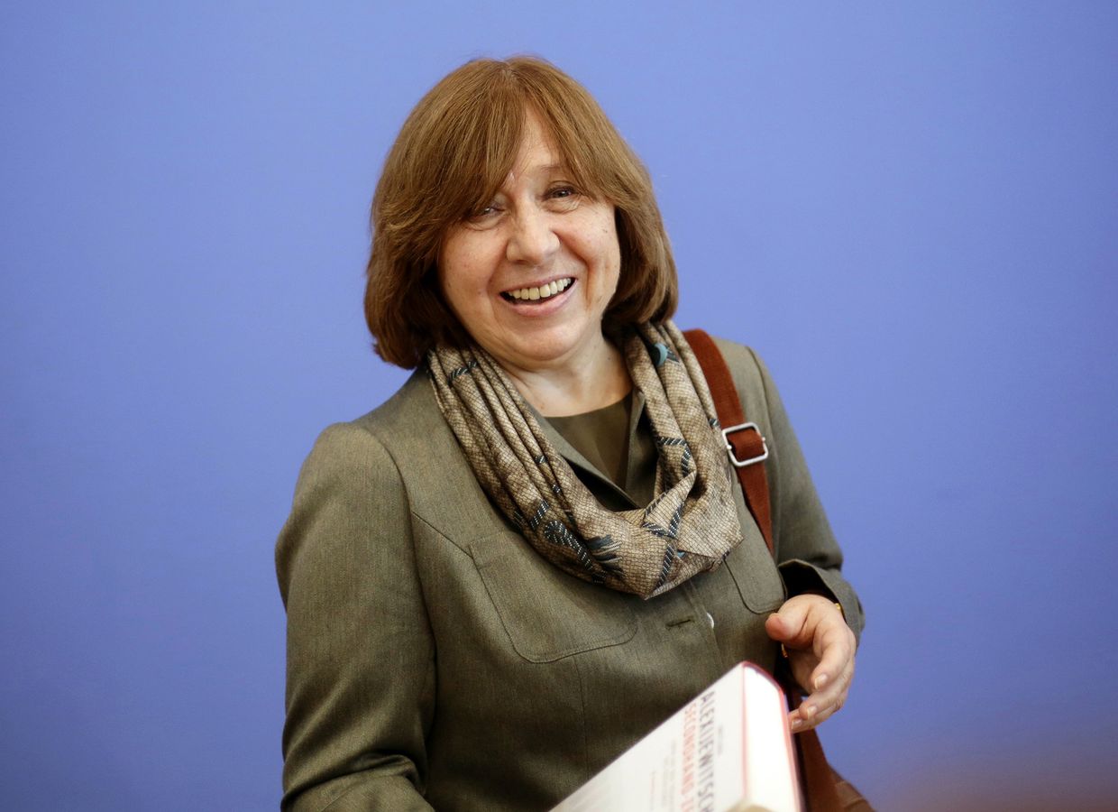 Белорусская писательница Светлана Алексиевич