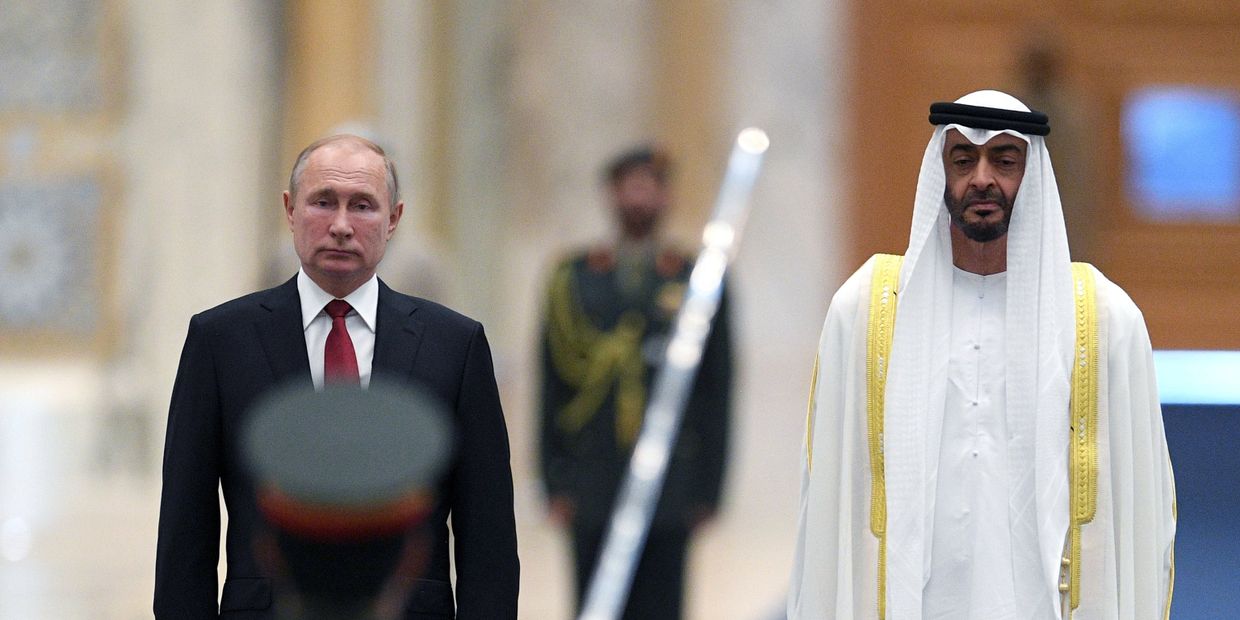 Государственный визит президента РФ В. Путина в ОАЭ