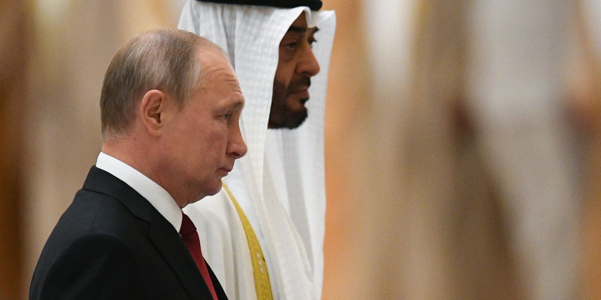Государственный визит президента РФ В. Путина в ОАЭ