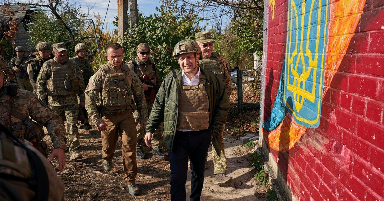 Владимир Зеленский побывал на передовой в зоне проведения ООС Владимир Зеленский побывал на передовой в зоне проведения ООС
