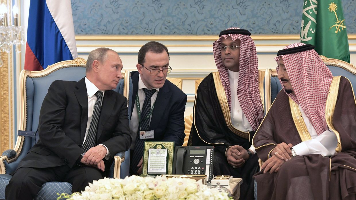 Государственный визит президента РФ В. Путина в Саудовскую Аравию