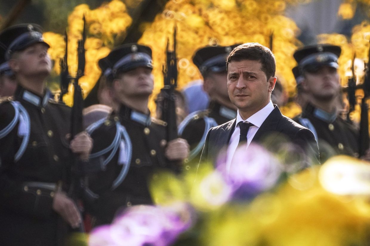 Визит президента Украины В. Зеленского в Ригу