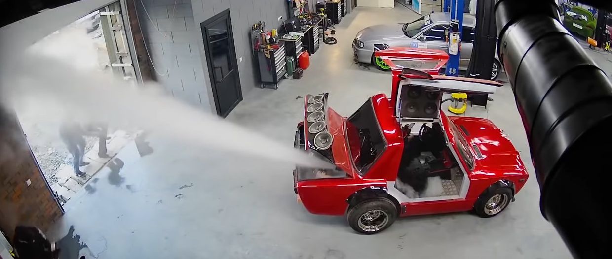 Making an exhaust system out of wood