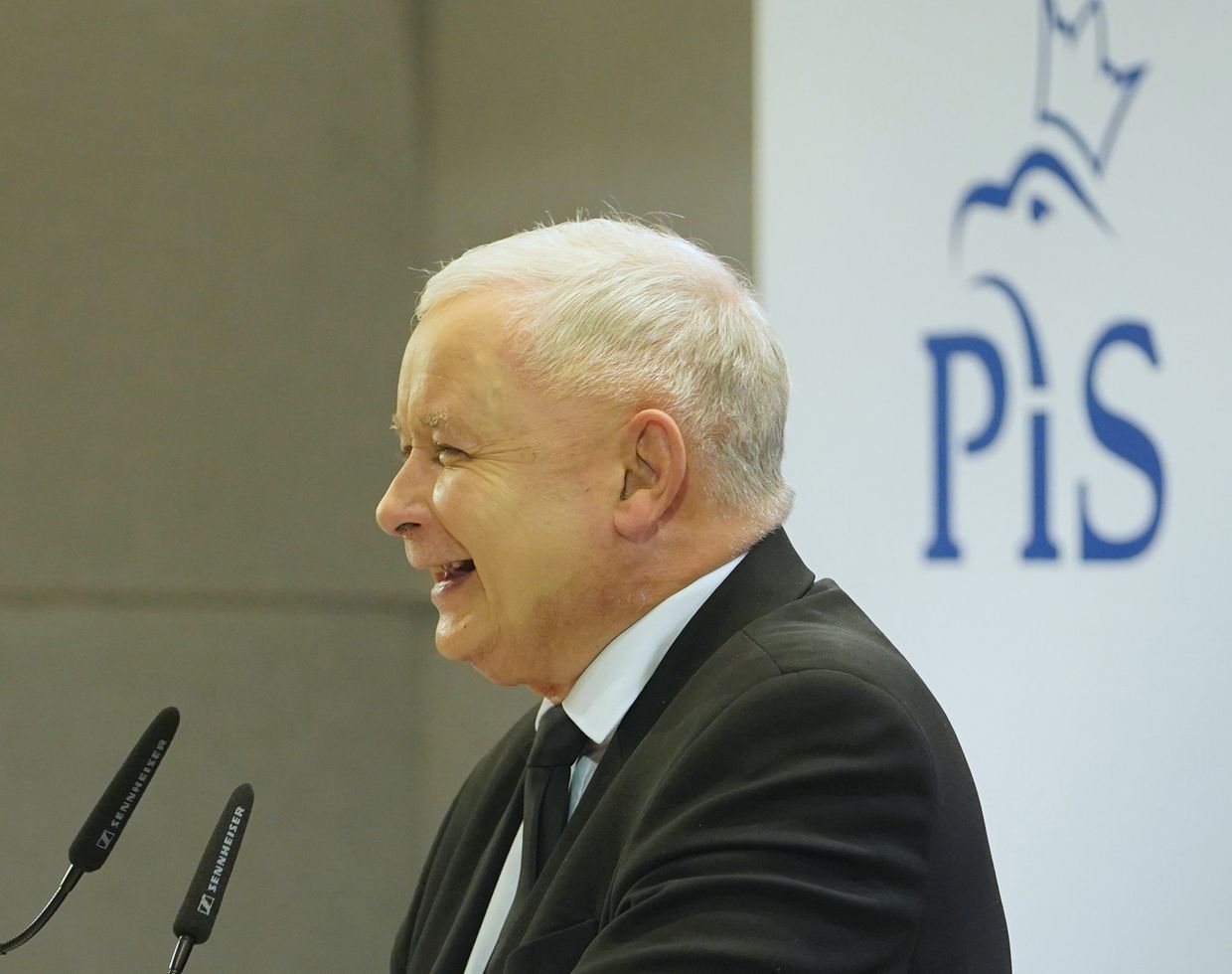 Лидер партии PiS Ярослав Качиньский