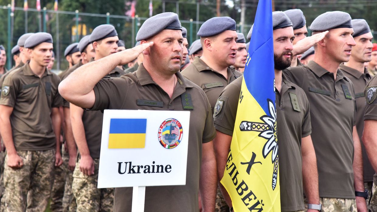 Международные военные учения Rapid Trident-2019 во Львовской области