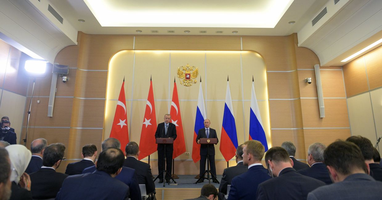 Президент РФ В. Путин встретился с президентом Турции Р. Т. Эрдоганом Президент РФ В. Путин встретился с президентом Турции Р. Т. Эрдоганом