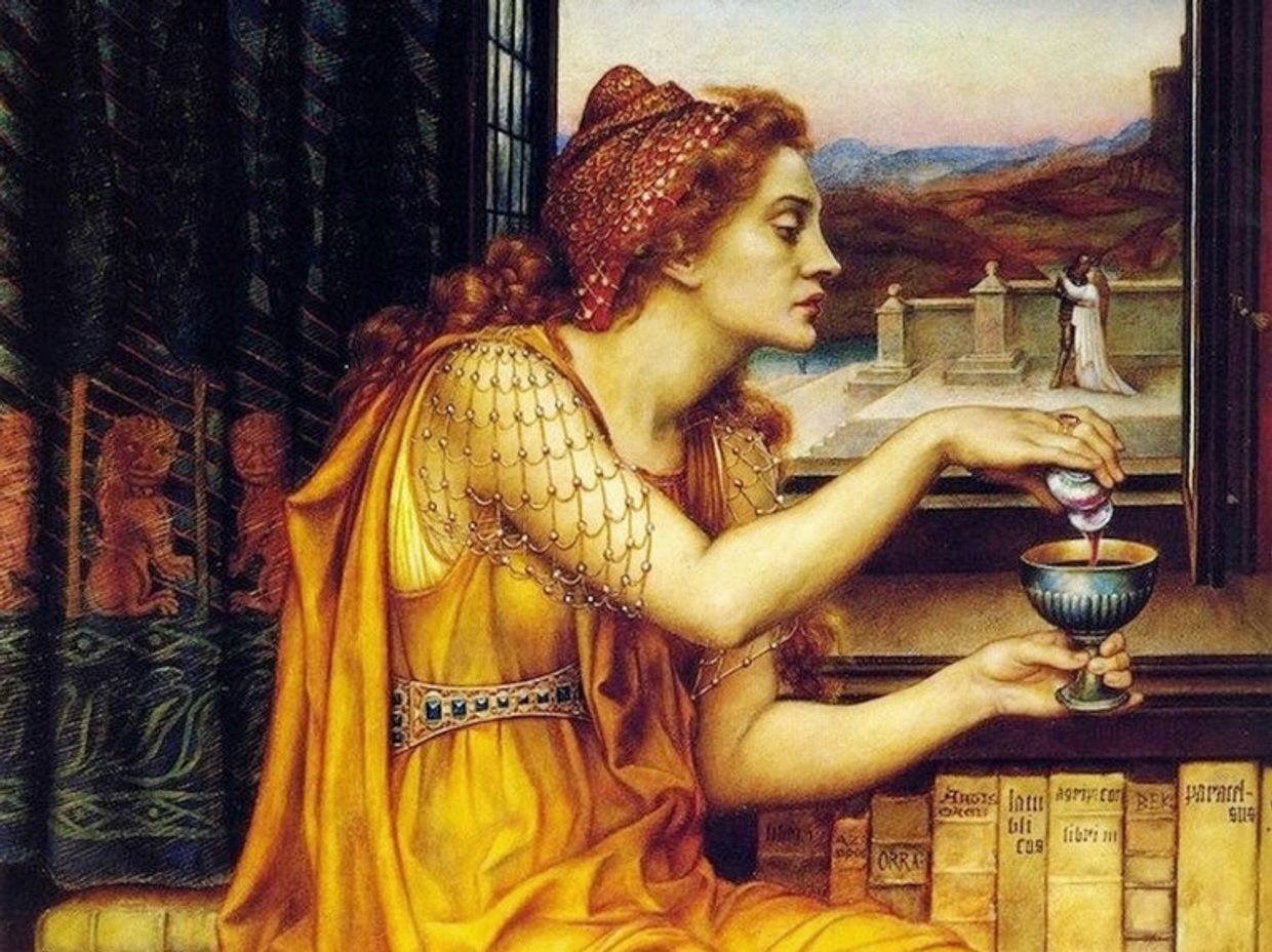 «Любовное зелье», Эвелин де Морган, 1903