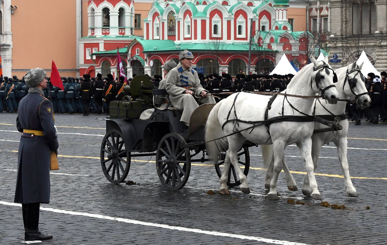 Марш, приуроченный к 78-й годовщине парада 1941 года