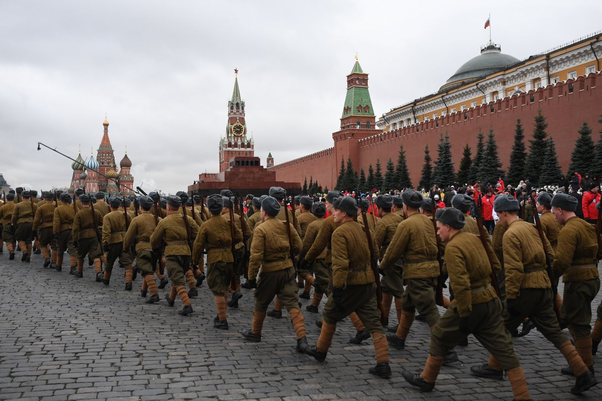 Марш, приуроченный к 78-й годовщине парада 1941 года