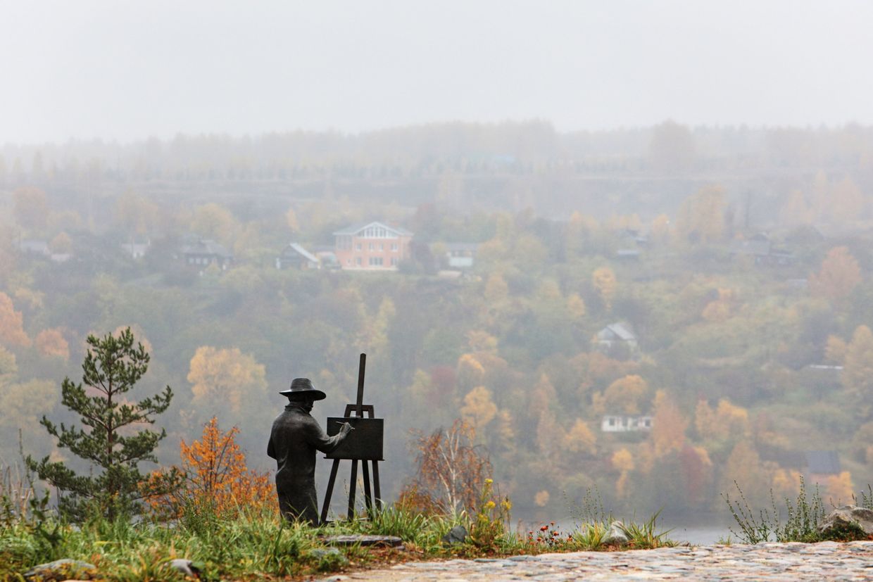 Золотая осень в Плёсе