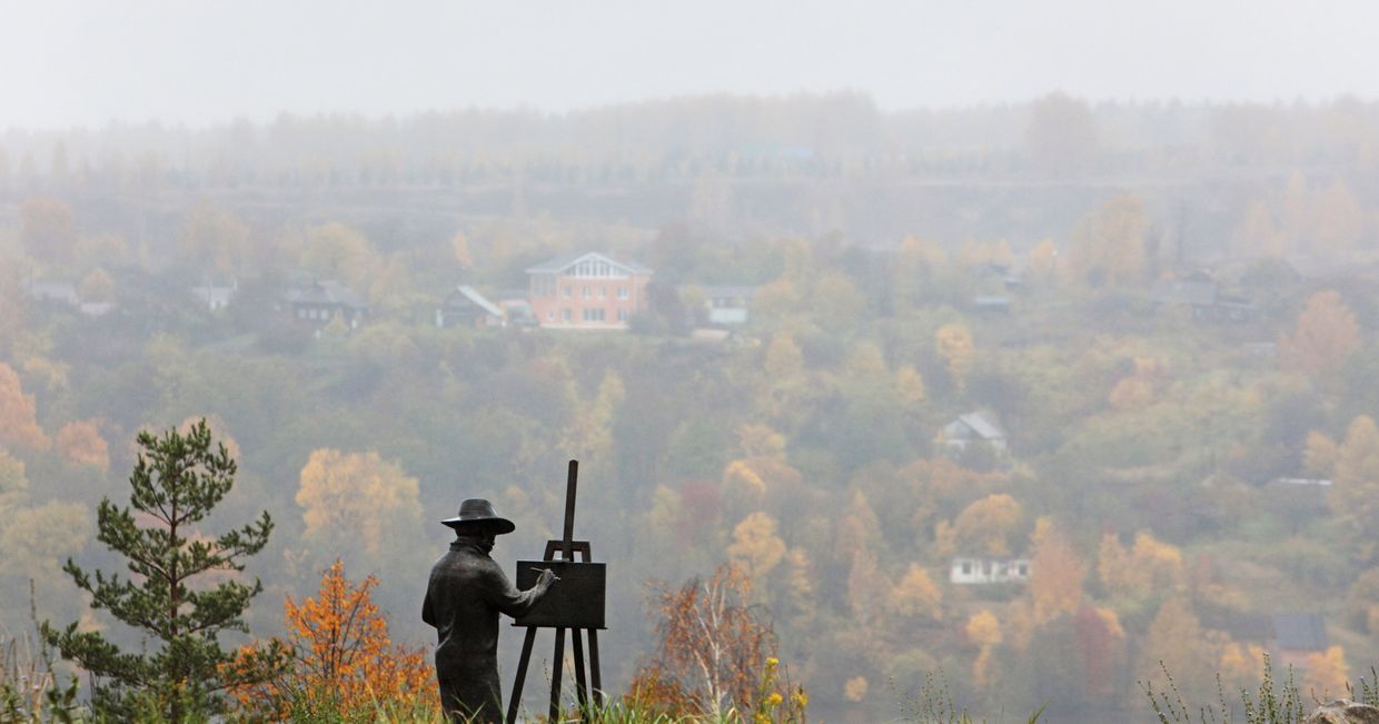 Золотая осень в Плёсе