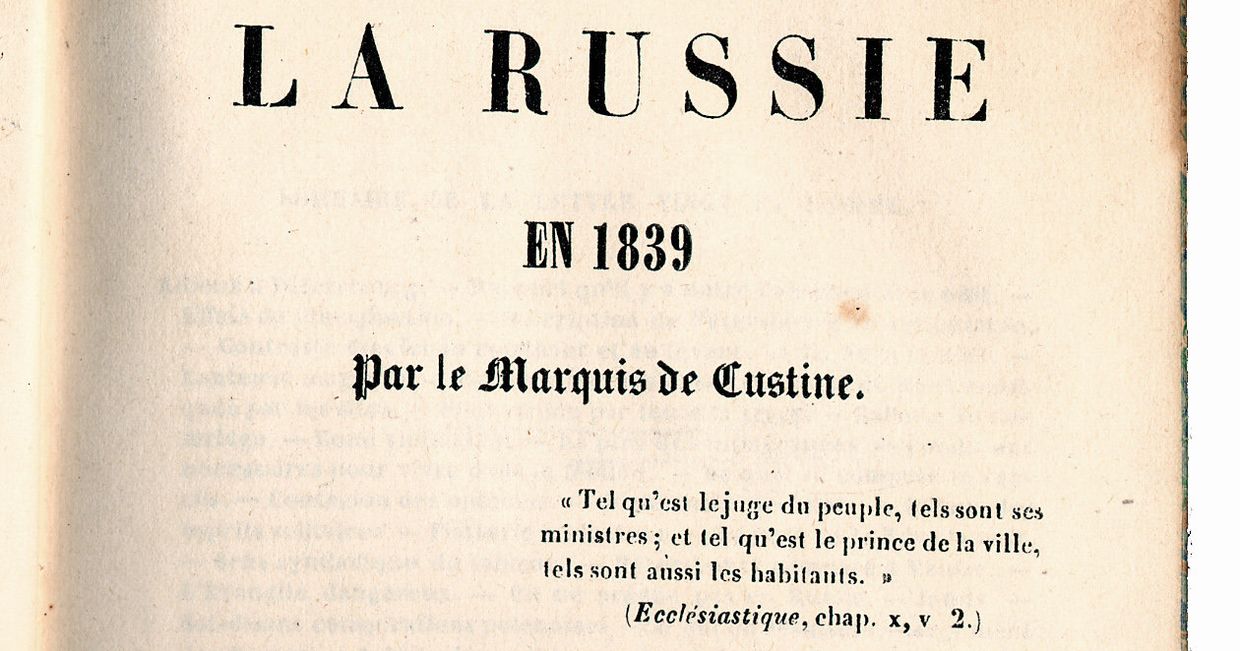 Россия в 1839 году, 2 издание 1843 года.
