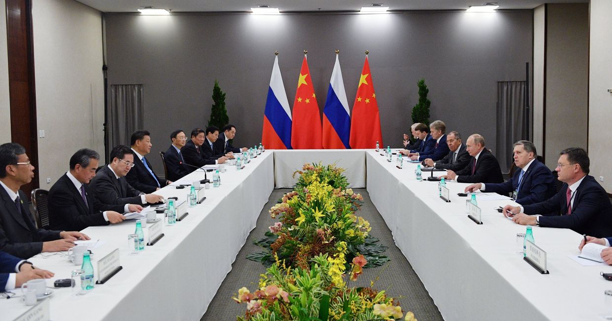 Рабочий визит президента РФ В. Путина в Бразилию для участия саммите БРИКС