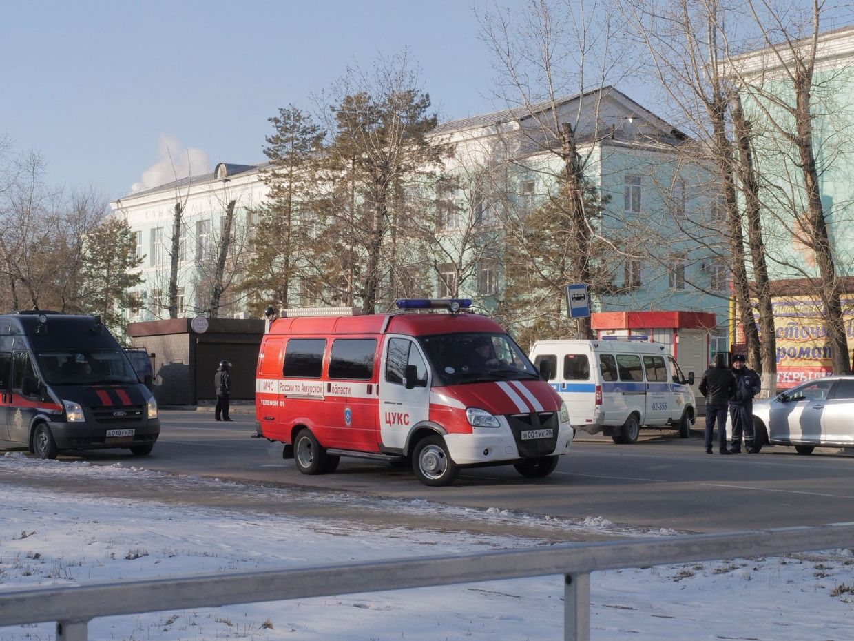 Стрельба в колледже Благовещенска