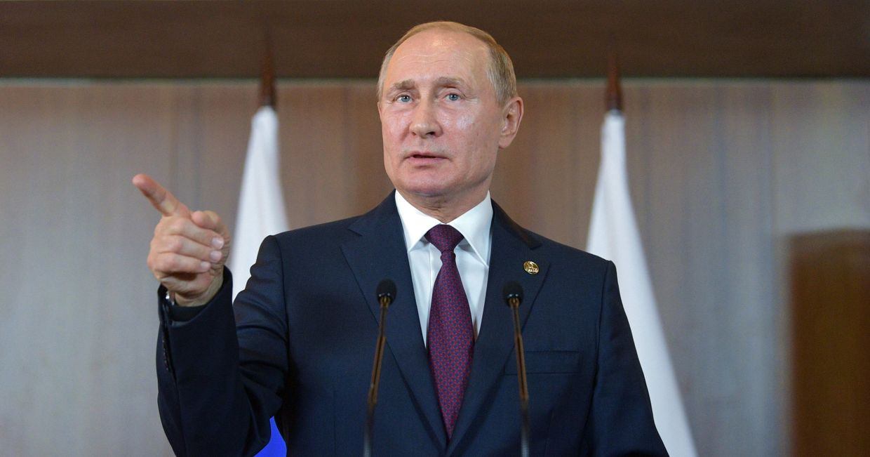 Президент РФ В. Путин на саммите БРИКС в Бразилии