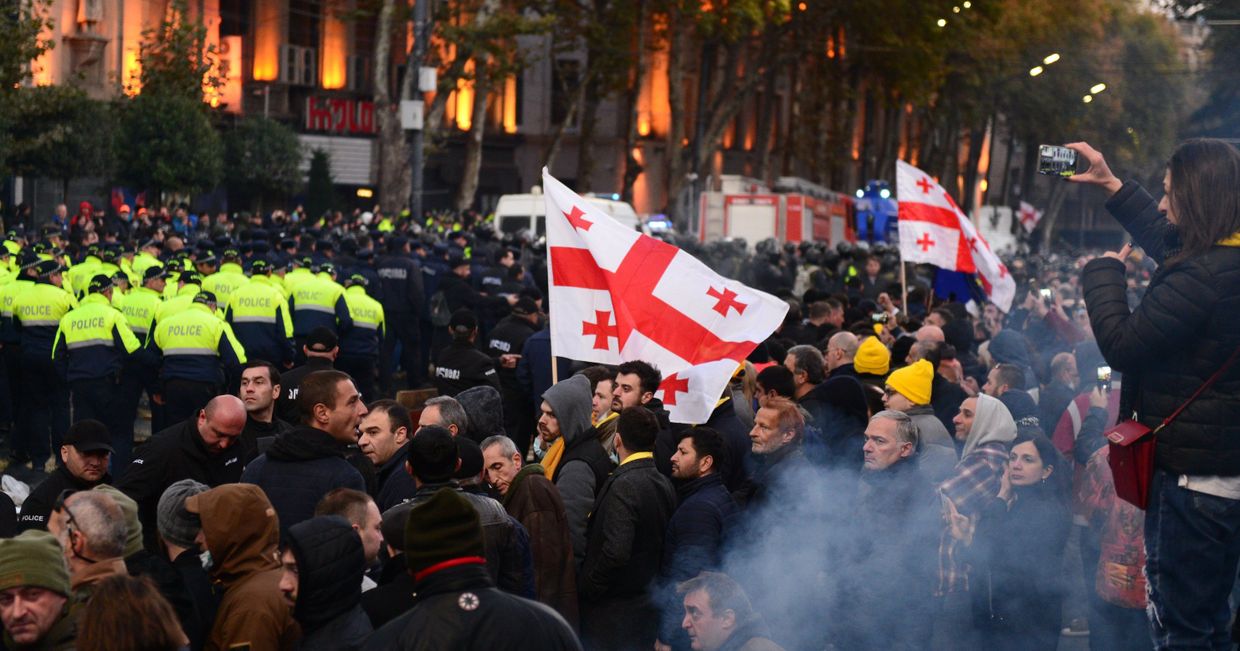 Акции протеста в Тбилиси Акции протеста в Тбилиси