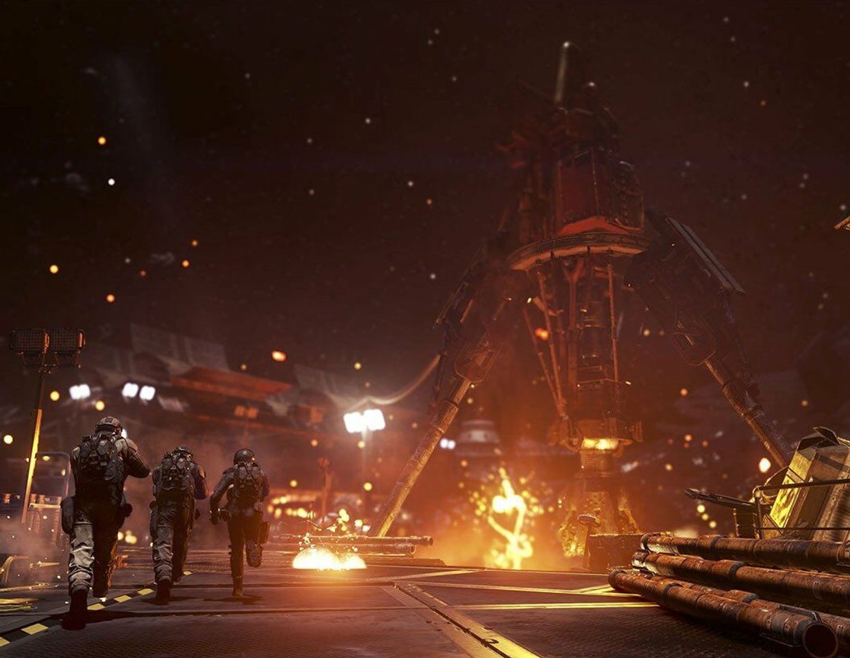 Скриншот из игры Call of Duty