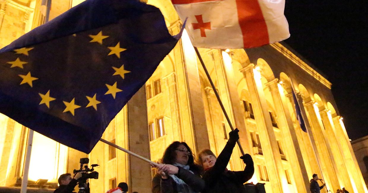 Акции протеста в Тбилиси Акции протеста в Тбилиси