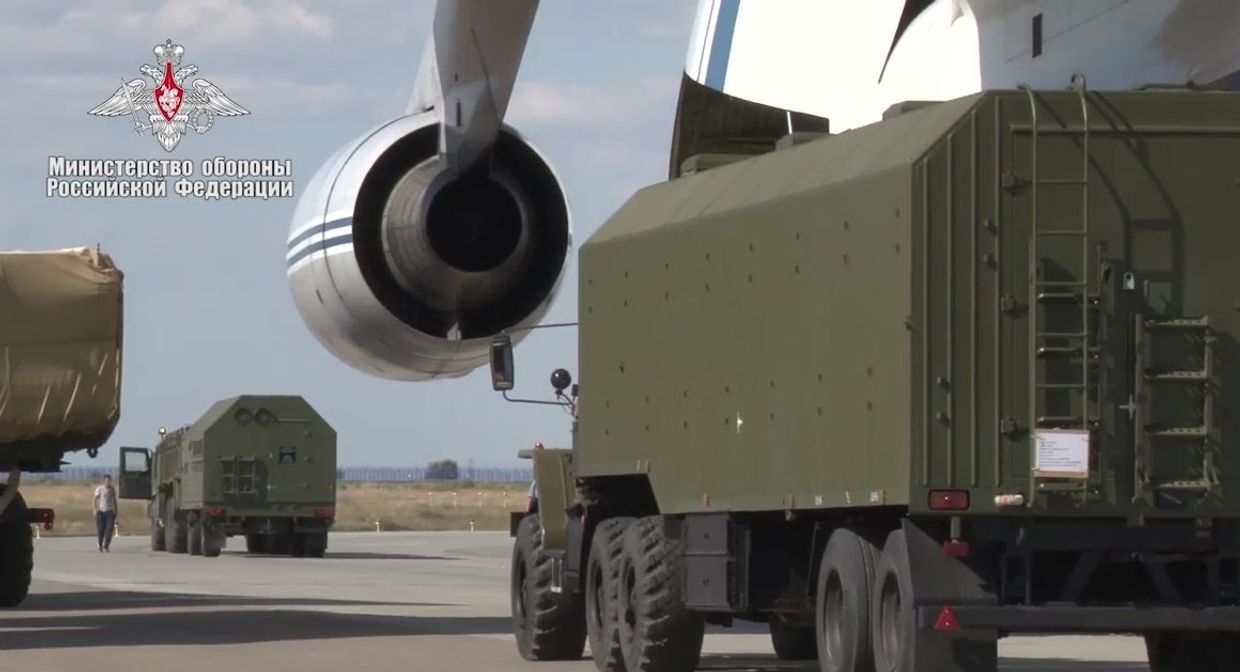 Доставка компонентов ЗРС С-400 в Турцию