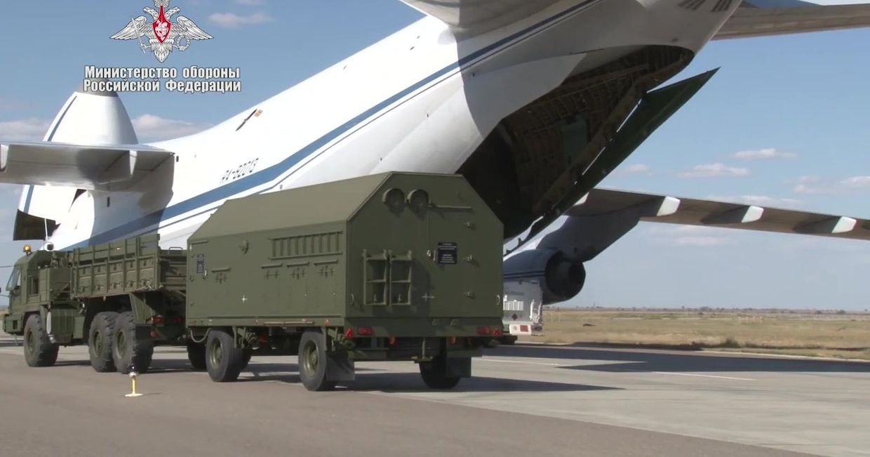 Доставка компонентов ЗРС С-400 в Турцию