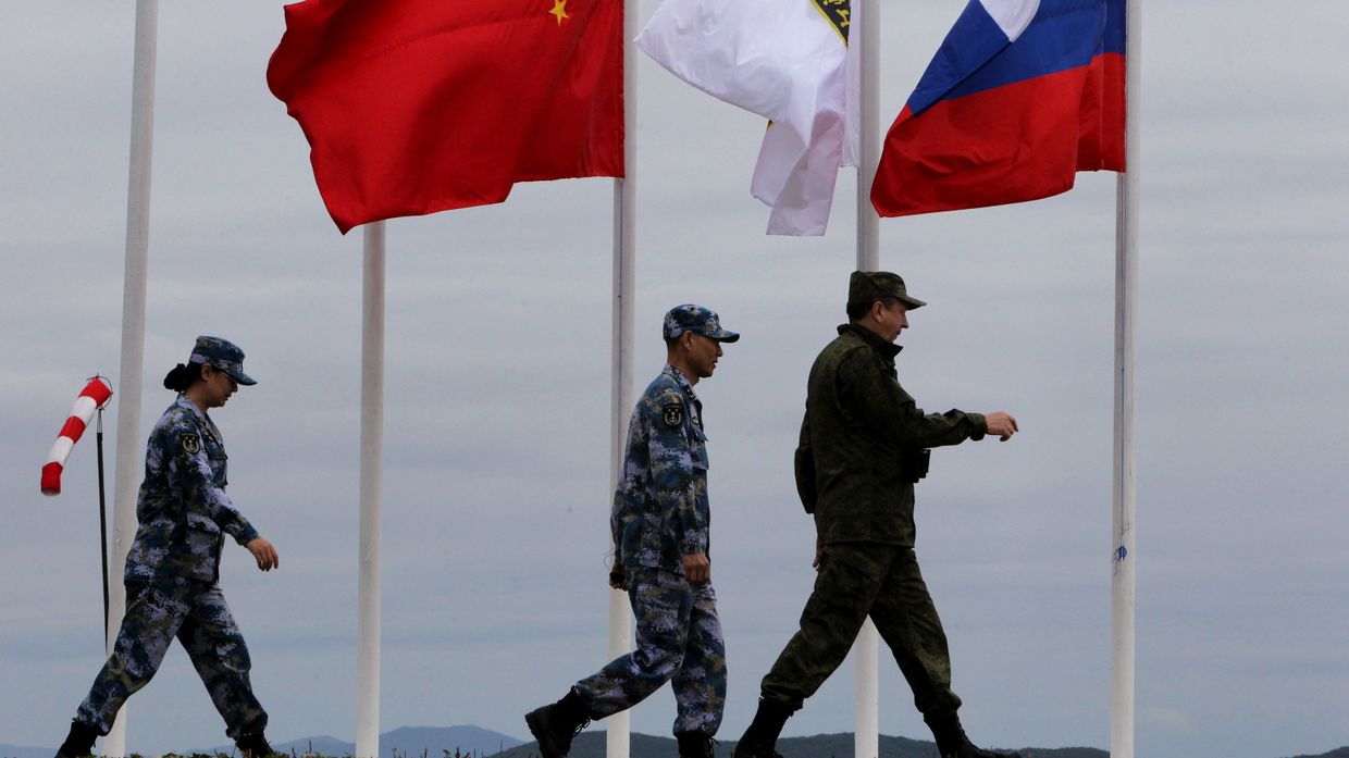 Российско-китайские военно-морские учения