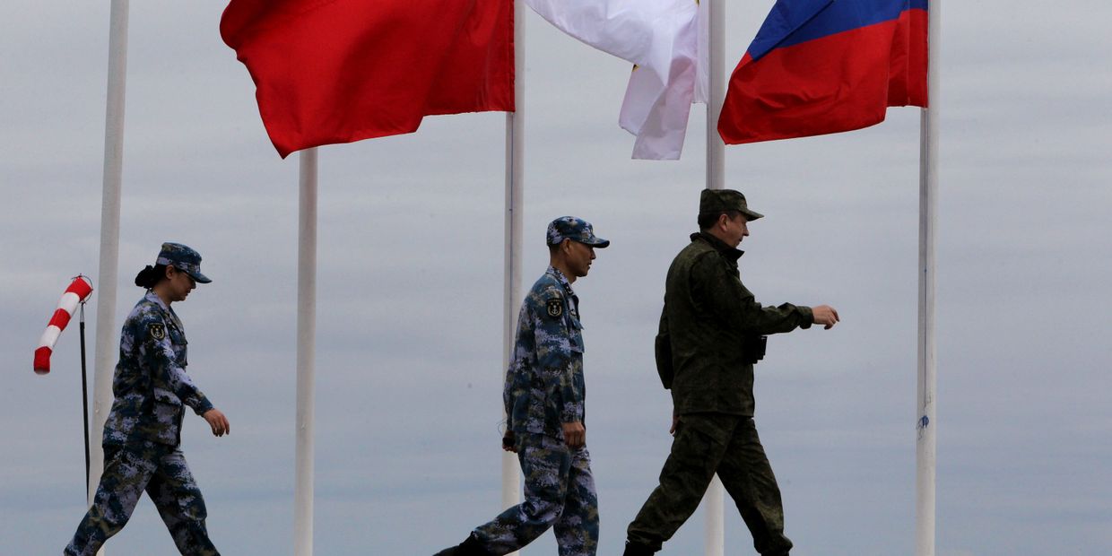 Российско-китайские военно-морские учения