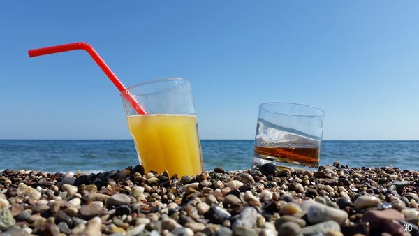 Виски и коктейль