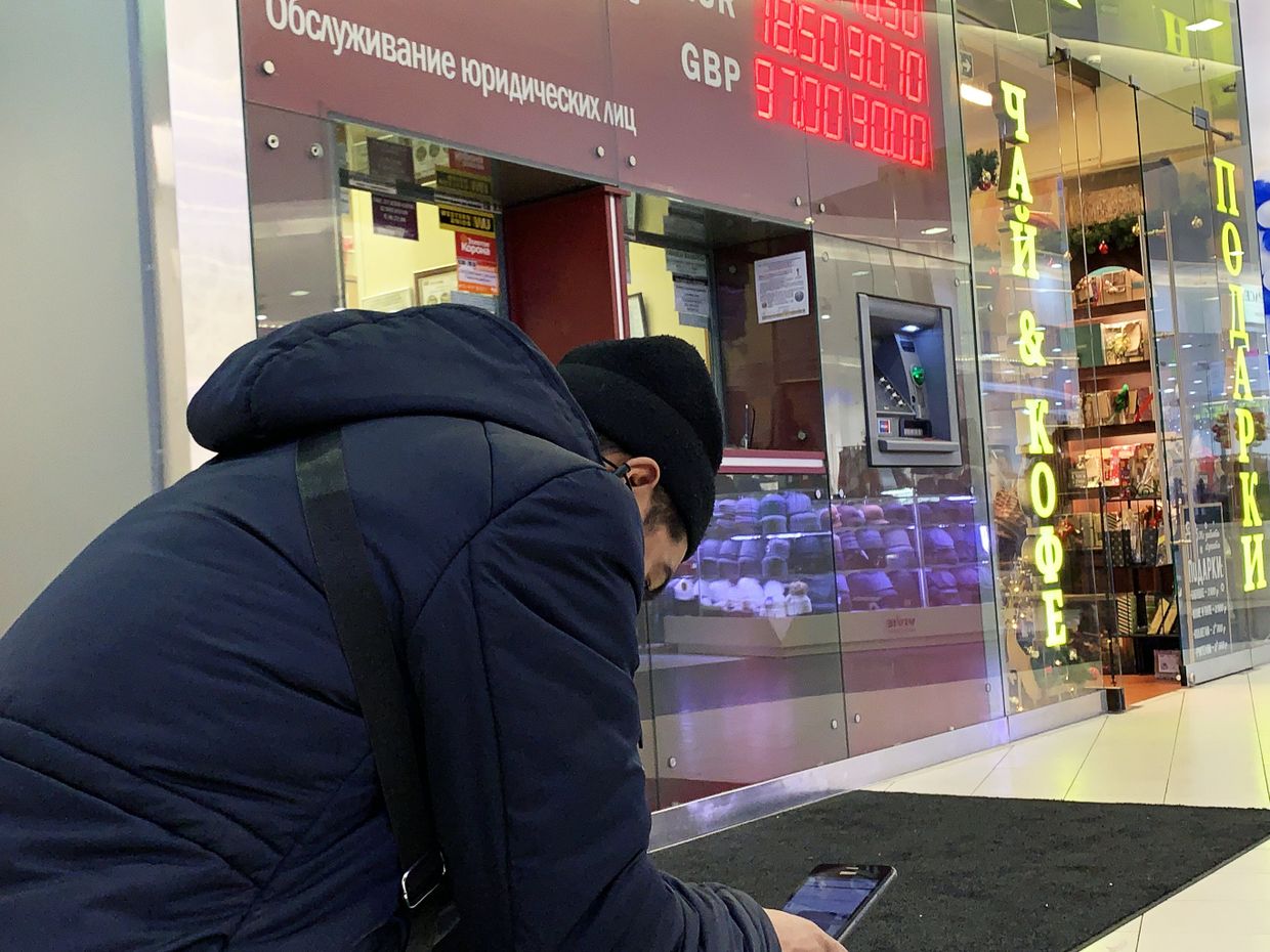 Посетитель торгового центра