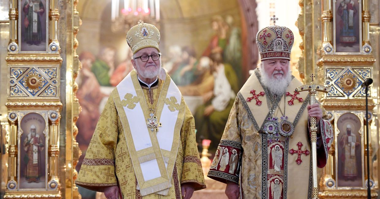 Литургия по случаю присоединения Архиепископии западноевропейских приходов русской традиции к РПЦ Литургия по случаю присоединения Архиепископии западноевропейских приходов русской традиции к РПЦ