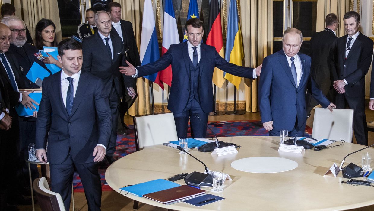 9 декабря 2019. Переговоры нормандской четверки в Париже