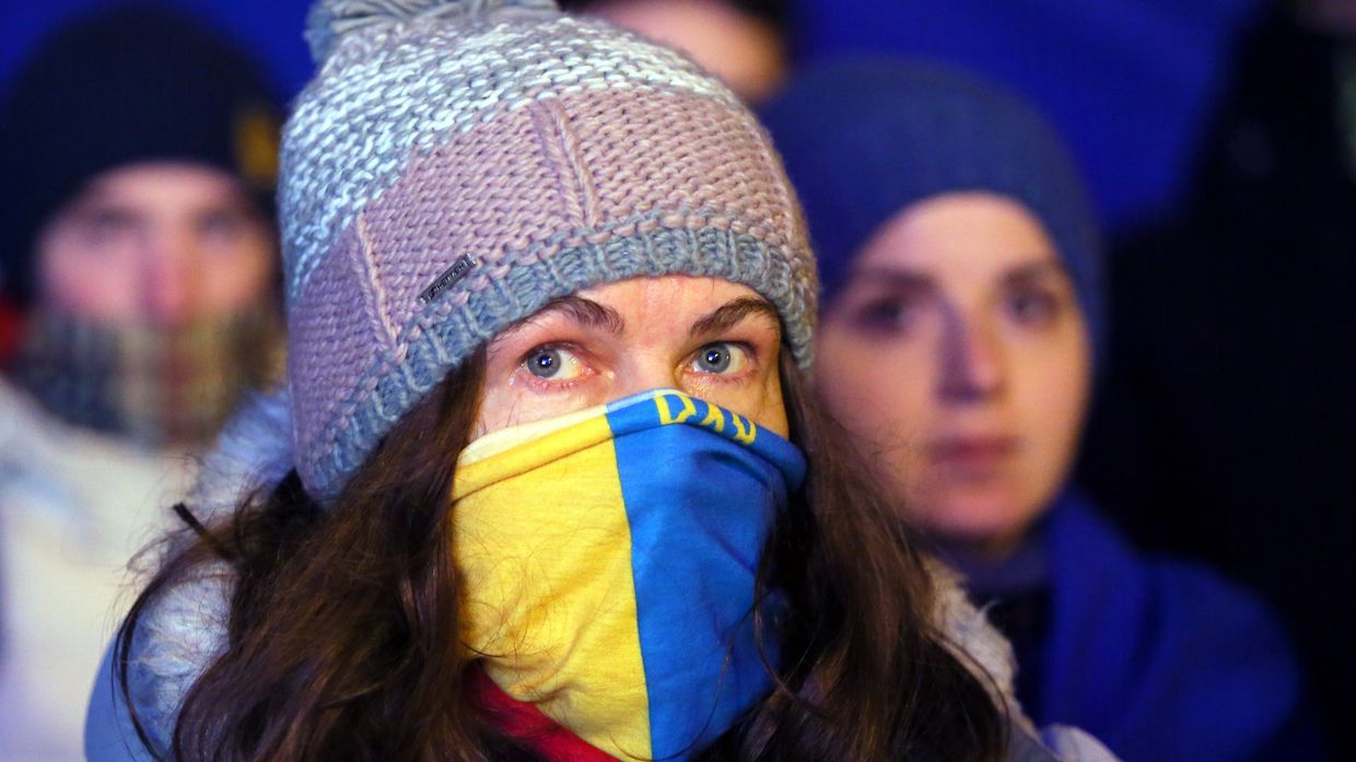 Акция протеста оппозиции в Киеве